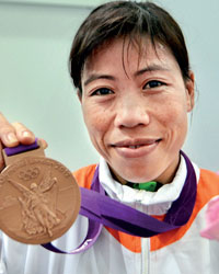 M C Mary Kom